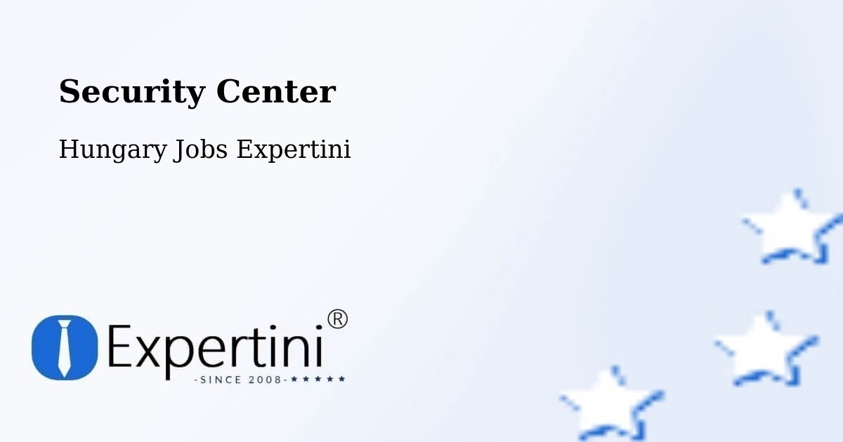 Security & Compliance – Gádoros - Hungary Jobs Expertini